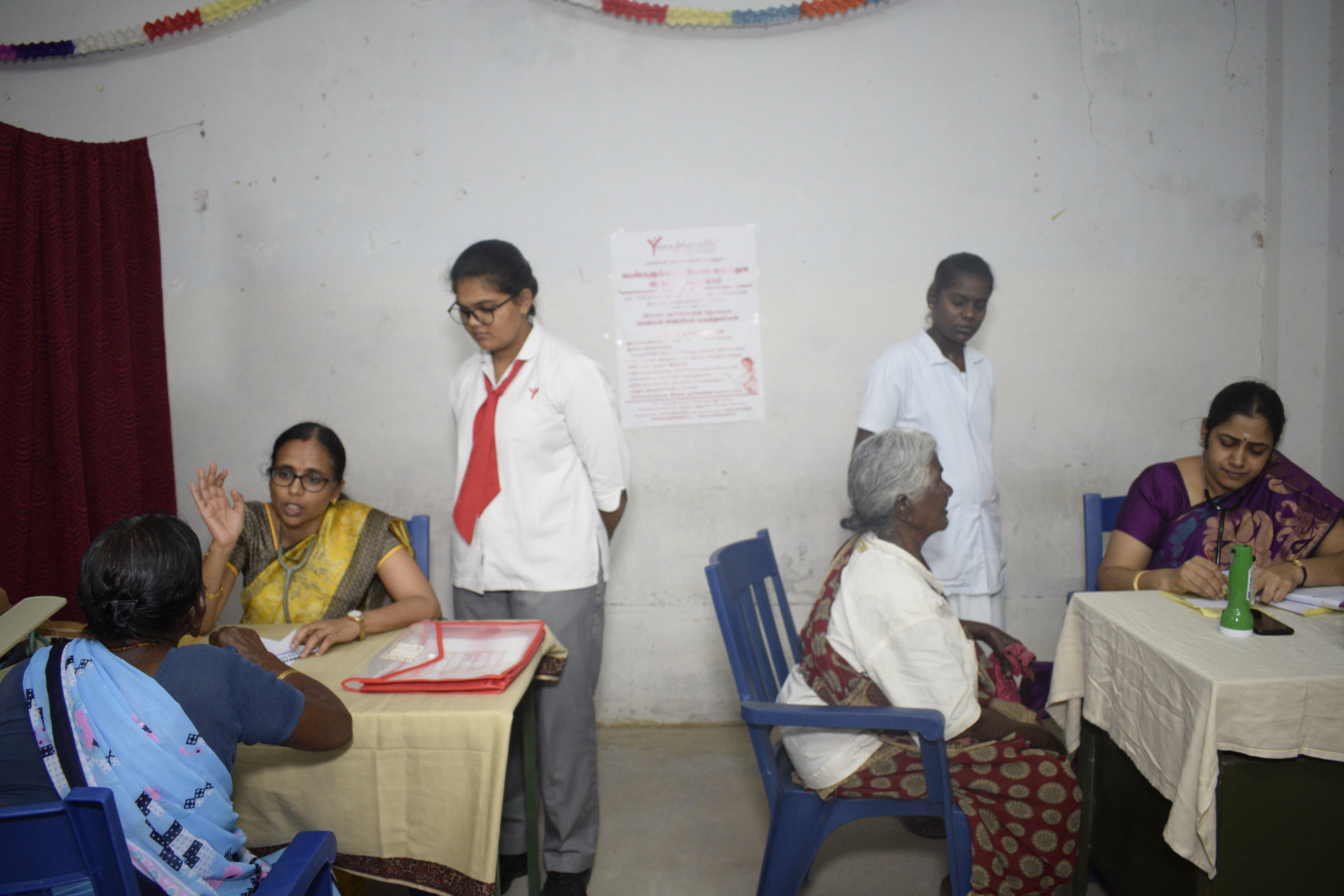 Free Medical Camp conducted by Yuvabharathi Public School | Best Cbse schools in Tamilnadu 